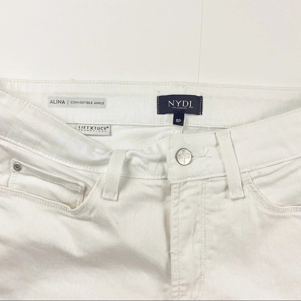 NYDJ Alina Convertible Ankle Jeans Size 8P NWT - Picture 3 of 4